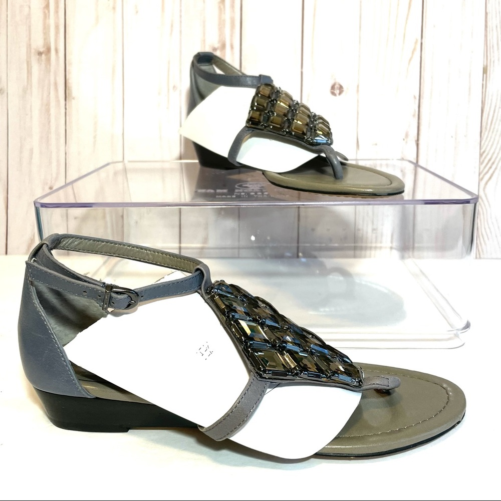 Vince Camuto Gray Jewel Irell Sandals 6 - Picture 3 of 16